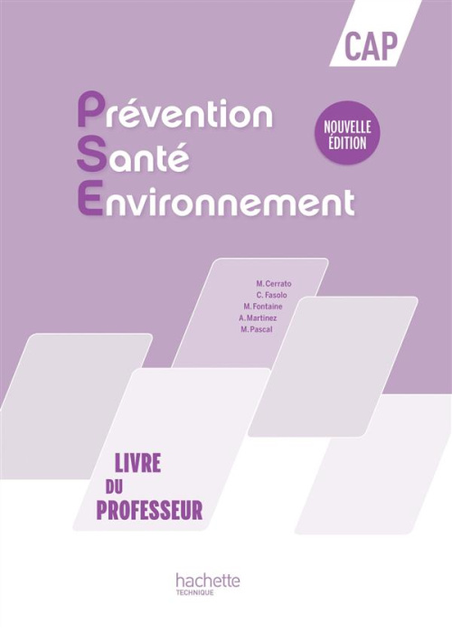 Emprunter Prévention Santé Environnement CAP. Livre du professeur, Edition 2016 livre