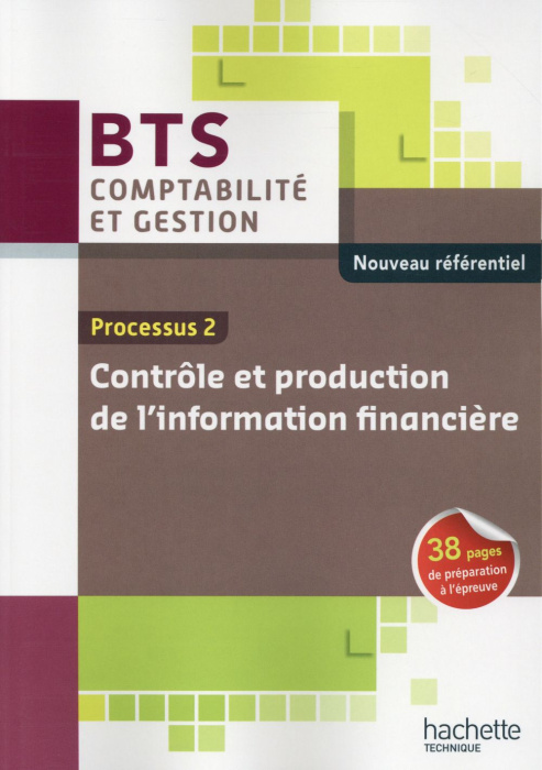 Emprunter Contrôle et production de l'information financière, BTS CG livre