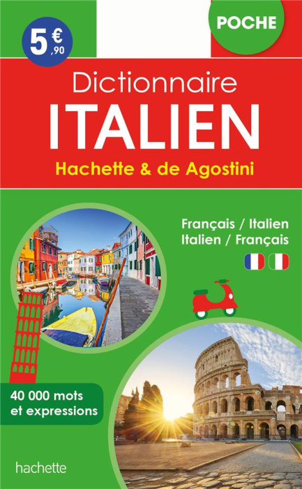 Emprunter Dictionnaire de poche Hachette & de Agostini. Français-italien, italien-français livre