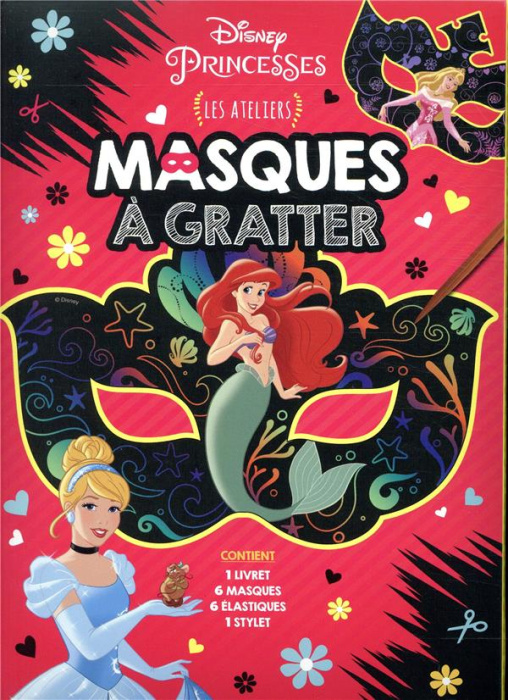 Emprunter Masques à gratter Disney Princesses. Les ateliers livre