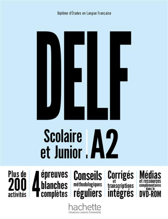 Emprunter DELF Scolaire et Junior A2. Avec 1 DVD livre