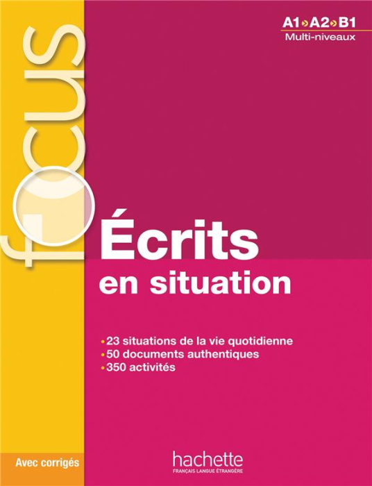 Emprunter Ecrits en situations A1>A2>B1 livre