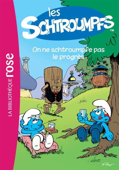 Emprunter Les Schtroumpfs Tome 4 : On ne schtroumpfe pas le progrès livre