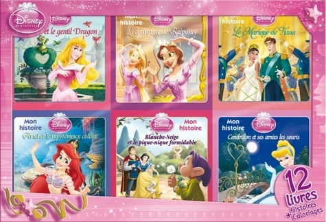 Emprunter Princesses, 12 livres, histoires coloriages livre