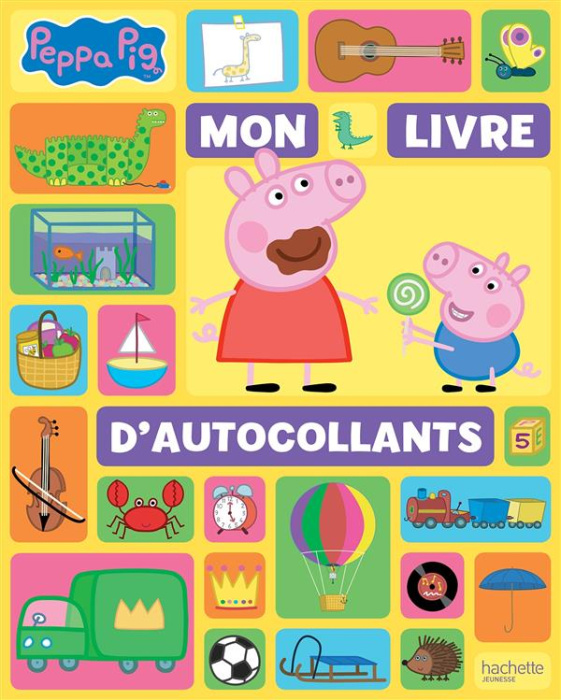 Emprunter Mon livre d'autocollants . Peppa Pig livre