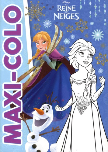 Emprunter Maxi-colo Reine des neiges livre