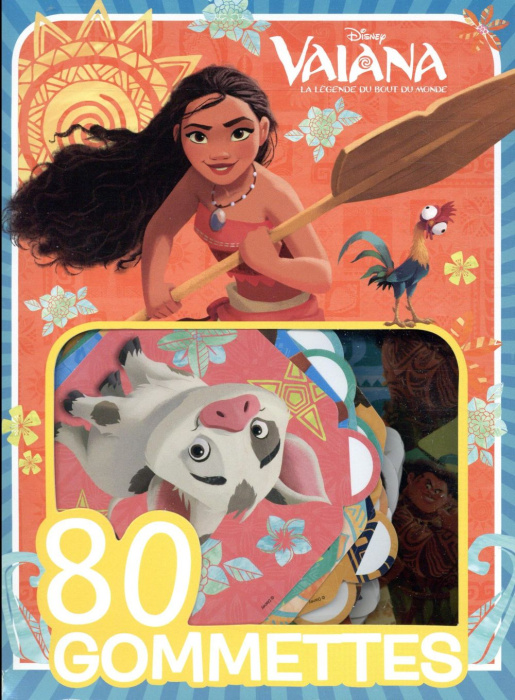 Emprunter Vaiana. 80 gommettes livre