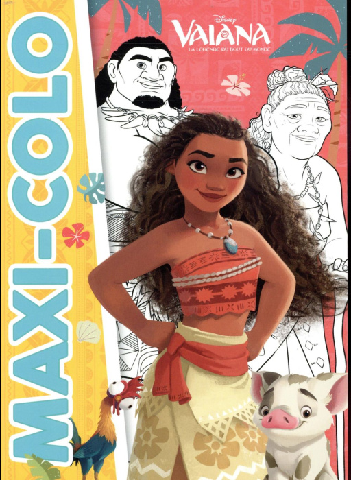 Emprunter Vaiana maxi-colo livre