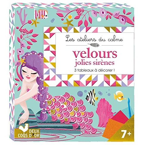 Emprunter Velours jolies sirènes. 3 tableaux à décorer ! livre