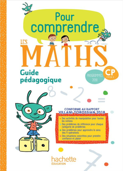 Emprunter Mathématiques CP Pour comprendre les maths. Guide pédagogique, Edition 2019 livre