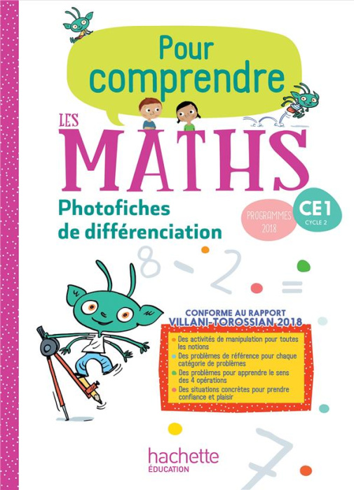 Emprunter Pour comprendre les maths CE1 cycle 2. Photofiches de différenciation, Edition 2019 livre