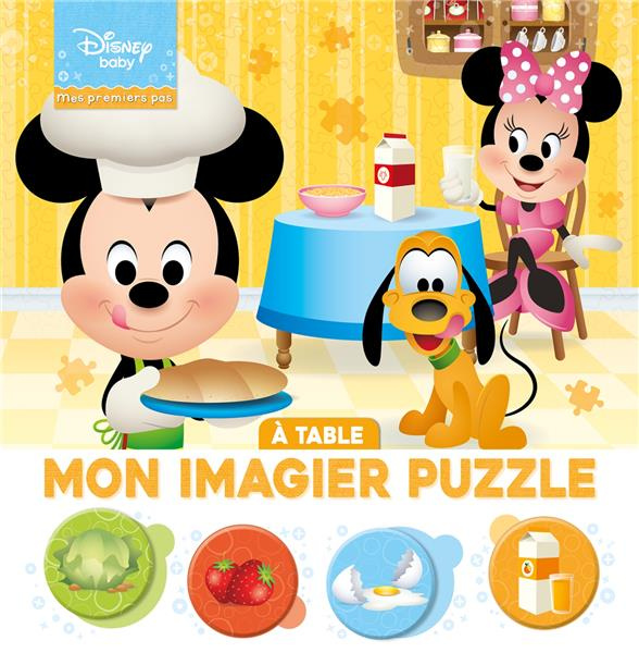 Emprunter Disney Baby Mon Imagier Puzzle A table. 20 Pièces livre