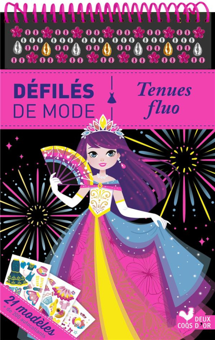 Emprunter Tenues fluo. 21 modèles et de 200 autocollants livre