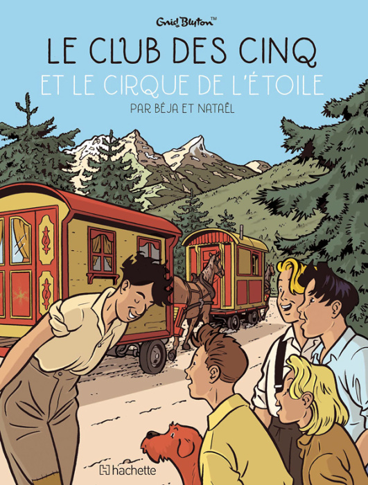 Emprunter Le Club des Cinq (BD) : Le Club des Cinq et le cirque de l'étoile livre