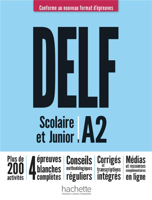 Emprunter DELF scolaire et junior A2. Conforme au nouveau format d'épreuves livre