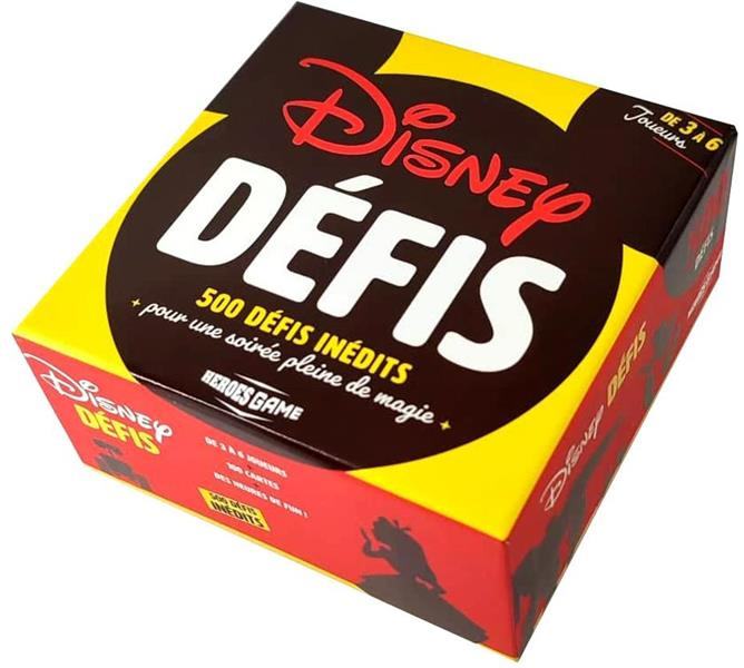 Emprunter BOITE A DEFIS DISNEY - 500 DEFIS INEDITS - POUR UNE SOIREE PLEINE DE MAGIE livre