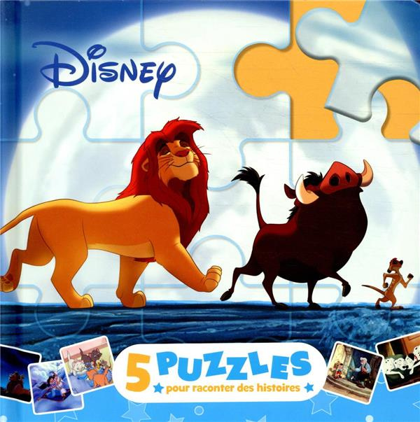 Emprunter Disney. 5 puzzles pour raconter des histoires livre