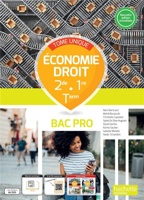 Emprunter Economie Droit 2de 1re Tle Bac Pro. Tome unique, Edition 2023 livre