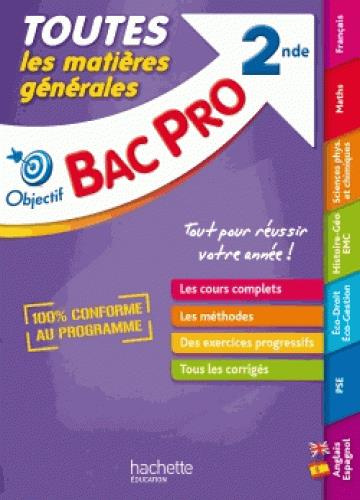 Emprunter Toutes les matières générales BAC PRO 2de livre