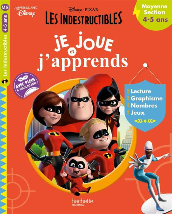 Emprunter Je joue et j'apprends Moyenne Section 4-5 ans. Les indestructibles livre
