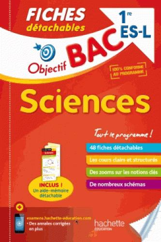 Emprunter Sciences 1re ES-L. Edition 2018 livre