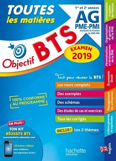 Emprunter Toutes les matières AG PME-PMI 1re et 2e années. Edition 2019 livre