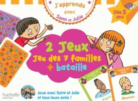 Emprunter J'APPRENDS AVEC SAMI ET JULIE : JEU DES 7 FAMILLES BATAILLE livre