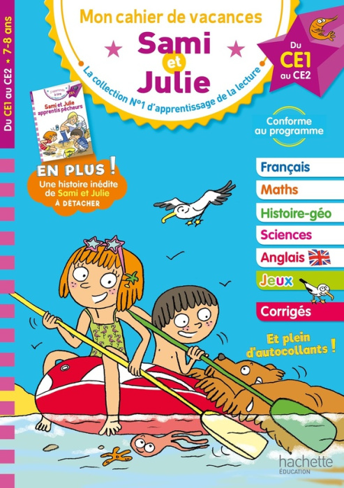 Emprunter Mon cahier de vacances Sami et Julie. Du CE1 au CE2 livre