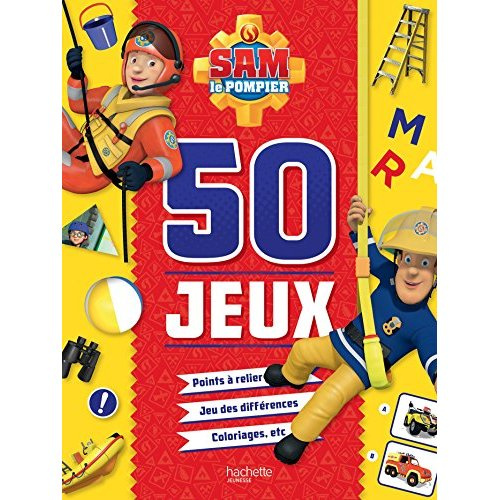 Emprunter 50 jeux Sam le pompier. Points à relier, jeux des différences, coloriages, etc livre