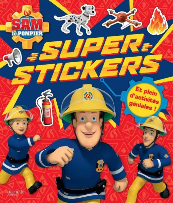 Emprunter Sam le pompier Super stickers livre