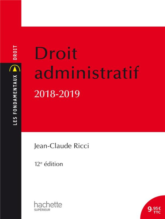 Emprunter Droit administratif général. Edition 2018-2019 livre