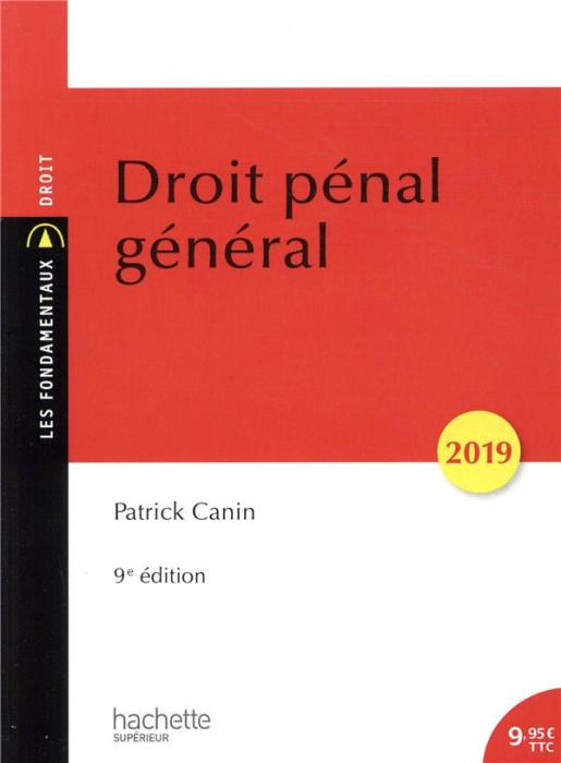 Emprunter Droit pénal général livre