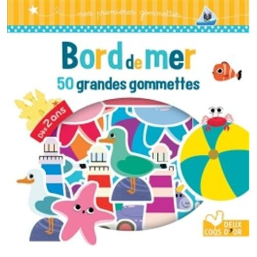 Emprunter Bord de mer. 50 grandes gommettes livre