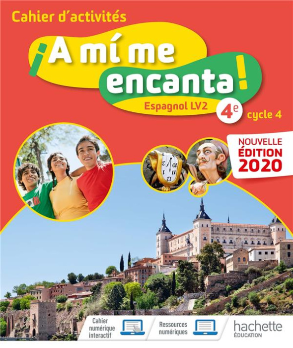 Emprunter Espagnol 4e LV2 A1/A2 A mi me encanta ! Cahier d'activités, Edition 2020 livre
