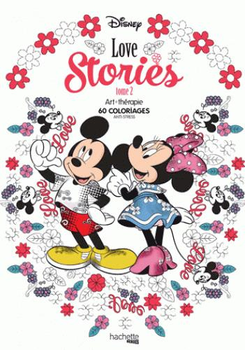 Emprunter Disney Love Stories Tome 2. 60 coloriages anti-stress livre