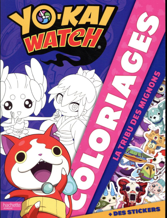 Emprunter Yo-kai Watch Coloriages. La tribu des mignons livre