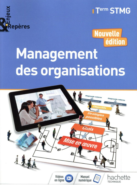 Emprunter Management des organisations Tle STMG Enjeux & Repères. Edition 2018 livre