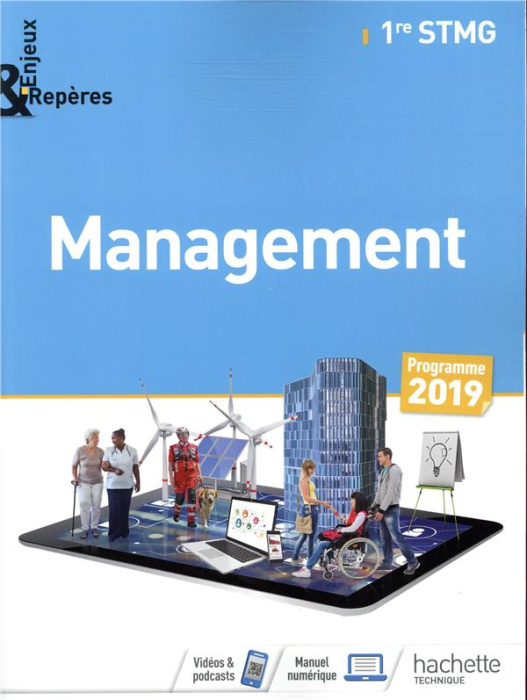 Emprunter Management 1re STMG Enjeux & Repères. Edition 2019 livre