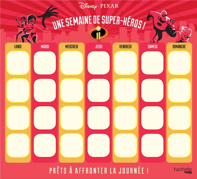 Emprunter Semainier les indestructibles livre