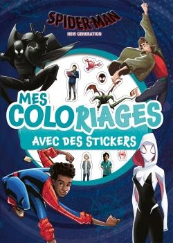 Emprunter Mes coloriages avec des stickers Spider-Man New Generation livre
