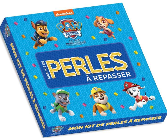 Emprunter Mon kit de perles à repasser La Pat' Patrouille. Avec 1 lot de perles, 1 plaque pour positionner les livre
