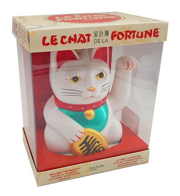 Emprunter Le chat de la fortune. Coffret avec le mythique Maneki-neko et un livre de comptes kakébo livre