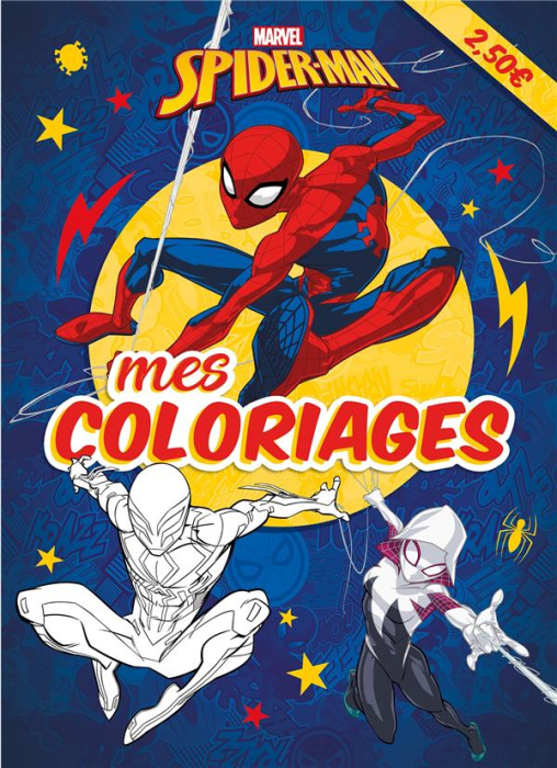 Emprunter Mes coloriages Spider-man livre