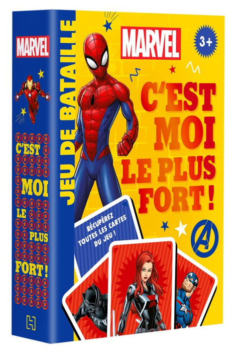 Emprunter MARVEL - JEUX DE CARTES - C'EST MOI LE PLUS FORT ! - JEU DE BATAILLE livre