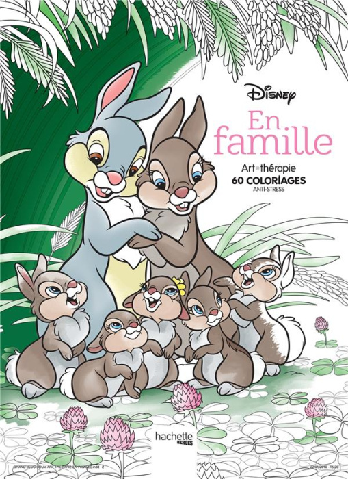 Emprunter En famille. 60 coloriages anti-stress livre