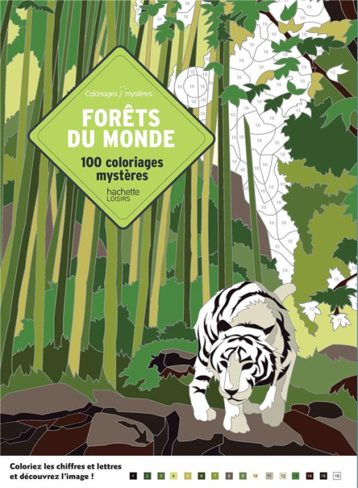 Emprunter Forêts du monde. 100 coloriages mystères livre