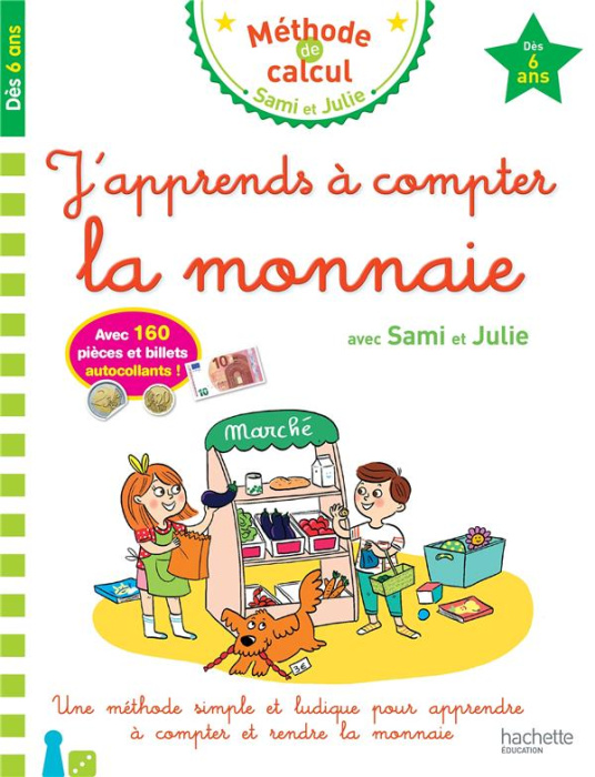Emprunter J'apprends à compter la monnaie avec Sami et Julie livre