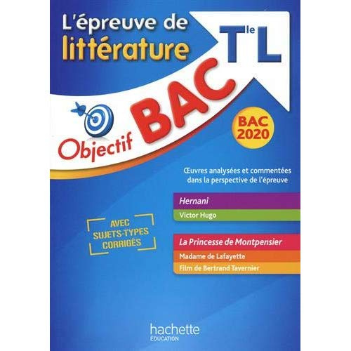 Emprunter L'épreuve de littérature Tle L. Edition 2020 livre