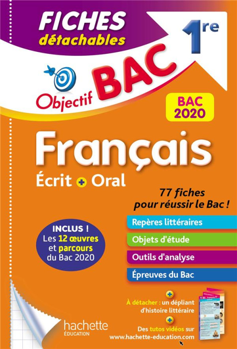 Emprunter Français Ecrit et Oral 1re. Edition 2020 livre