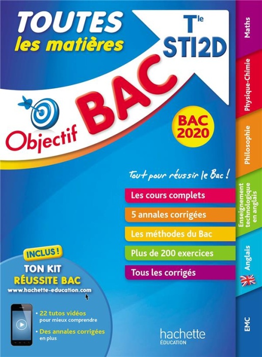 Emprunter Toutes les matières Tle STI2D. Edition 2020 livre